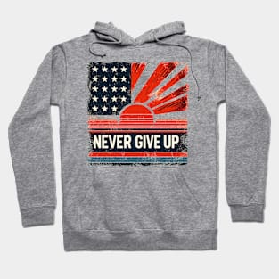 Never give up Hoodie